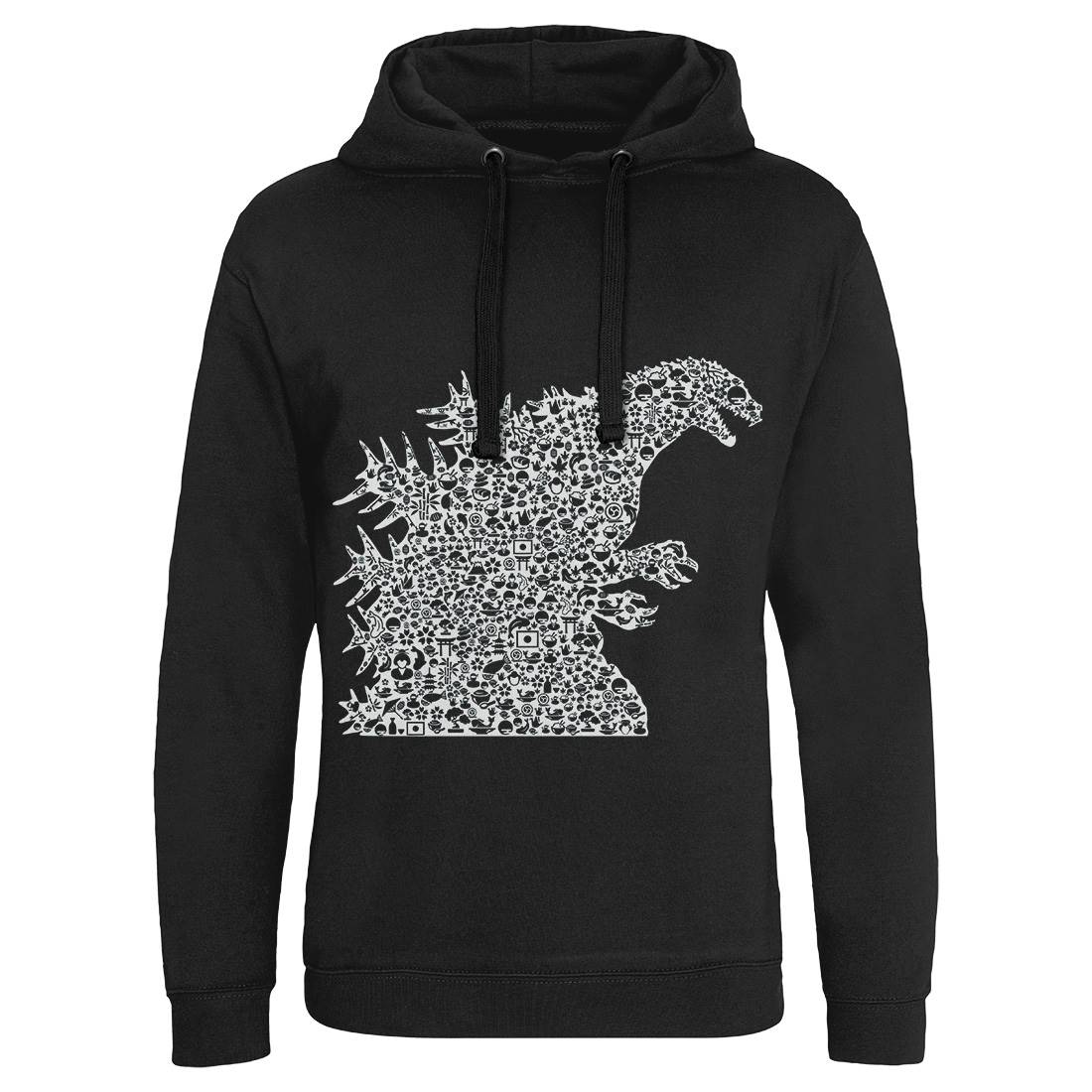 Monster Mens Hoodie Without Pocket Horror B043