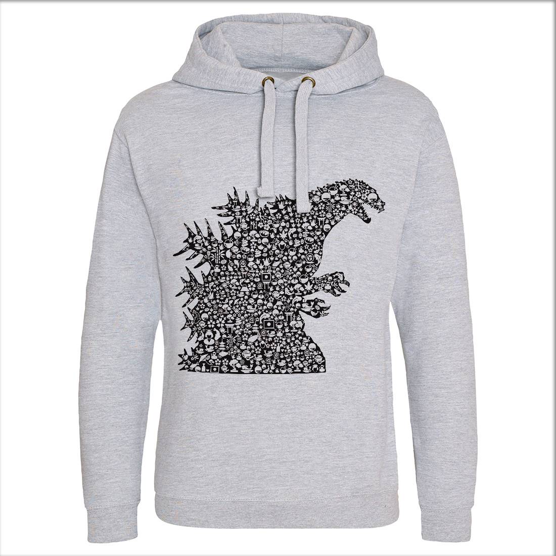 Monster Mens Hoodie Without Pocket Horror B043