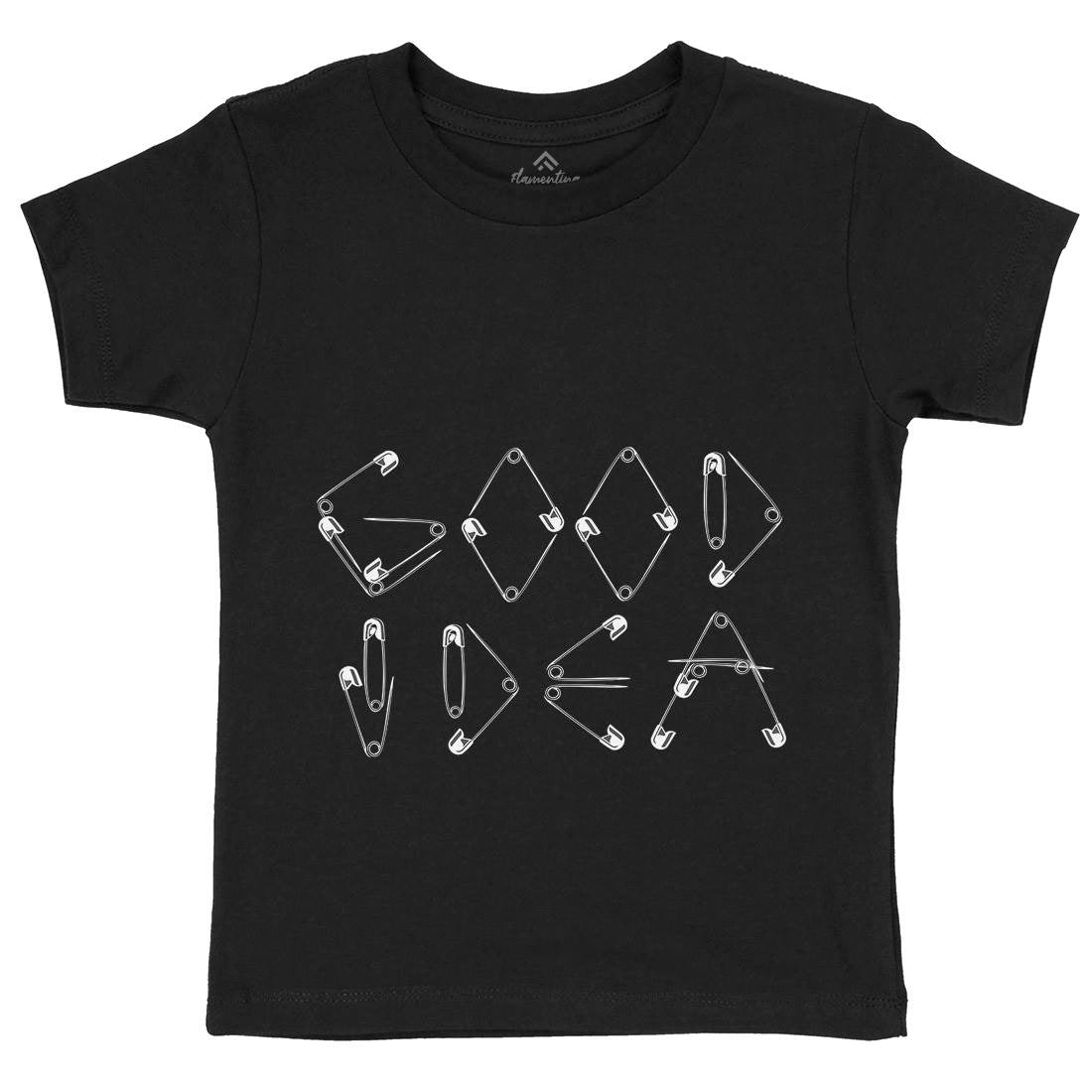 Good Idea Kids Crew Neck T-Shirt Retro B044