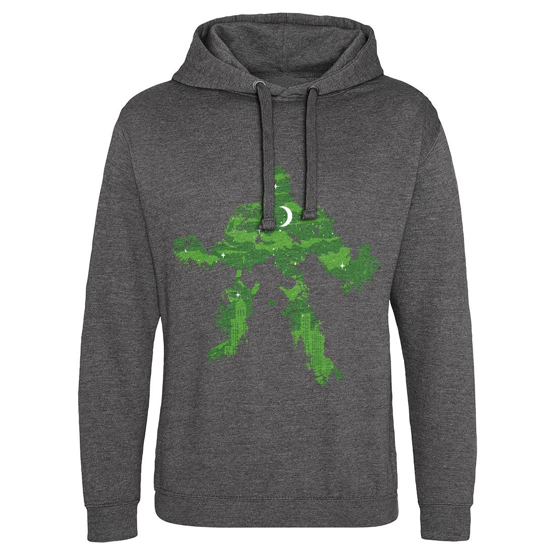 Green Monster Mens Hoodie Without Pocket Horror B046