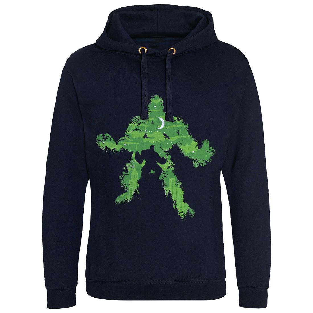 Green Monster Mens Hoodie Without Pocket Horror B046