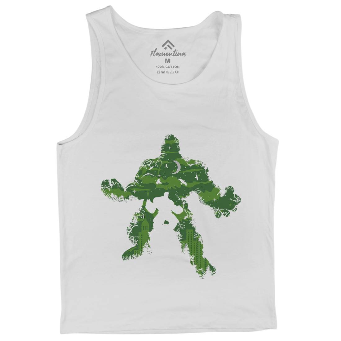 Green Monster Mens Tank Top Vest Horror B046