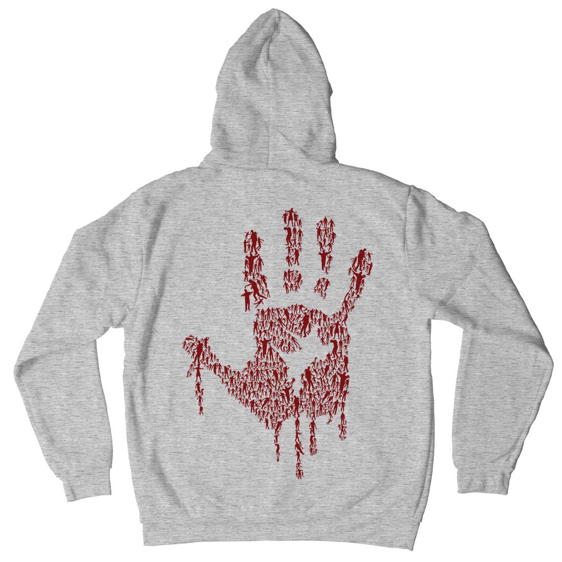 Hand Of Zombies Mens Hoodie With Pocket Horror B049