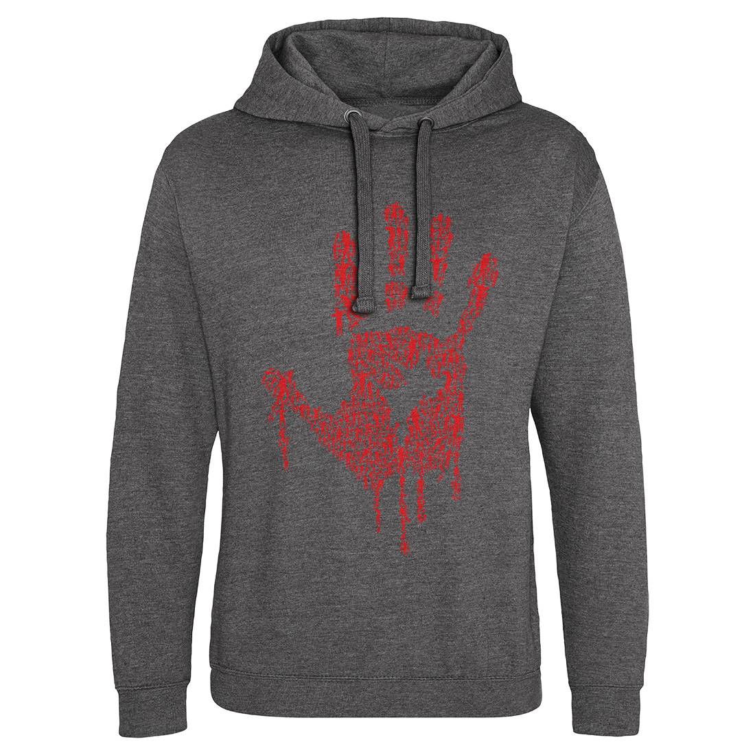 Hand Of Zombies Mens Hoodie Without Pocket Horror B049