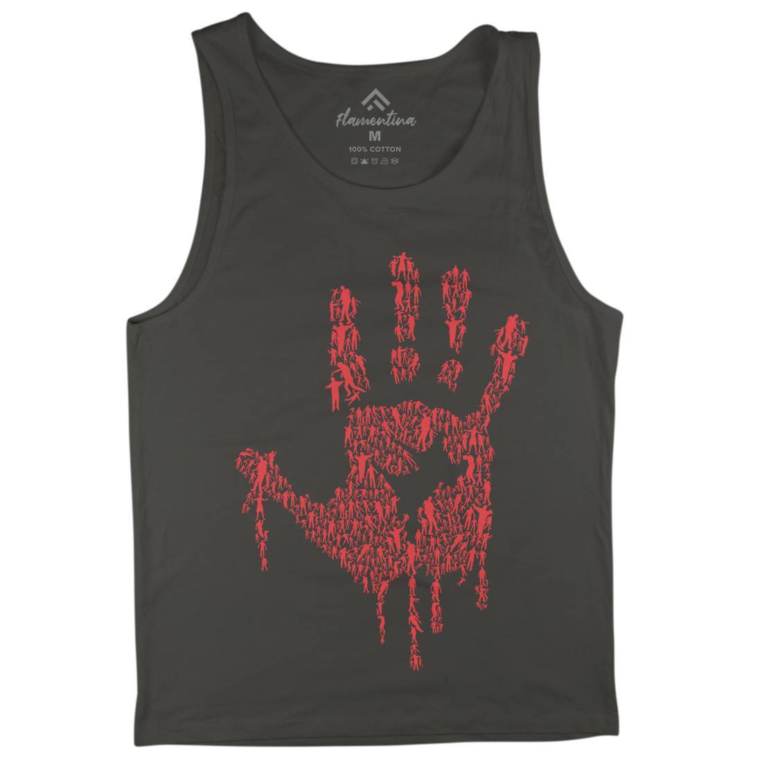 Hand Of Zombies Mens Tank Top Vest Horror B049