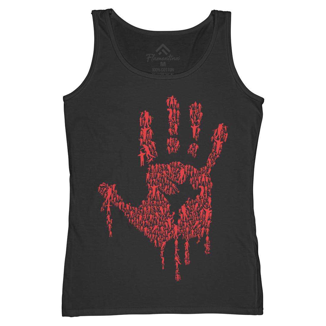 Hand Of Zombies Womens Organic Tank Top Vest Horror B049