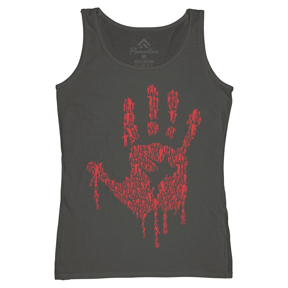 Hand Of Zombies Womens Organic Tank Top Vest Horror B049