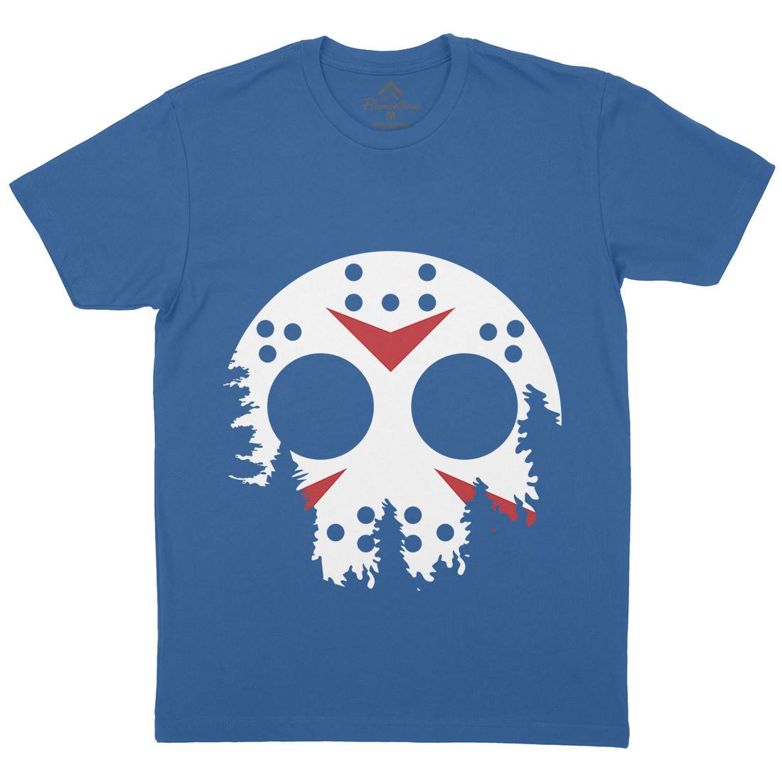 Moon Mens Organic Crew Neck T-Shirt Horror B054