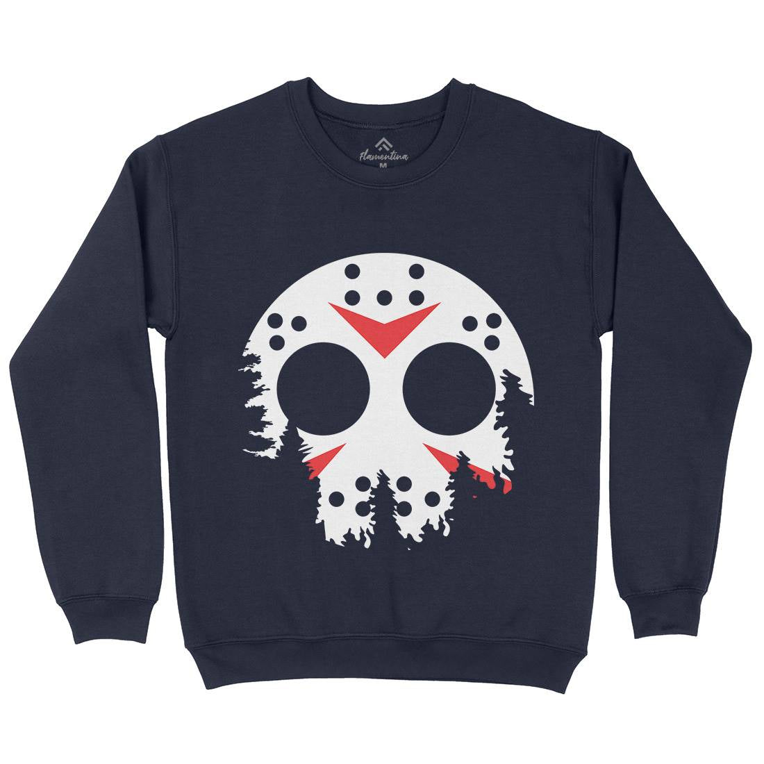 Moon Mens Crew Neck Sweatshirt Horror B054