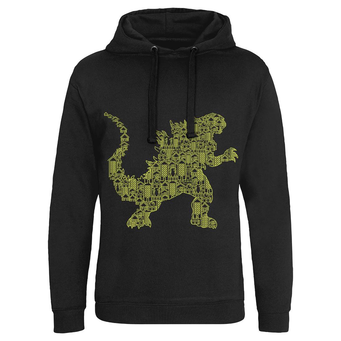 Monster Mens Hoodie Without Pocket Horror B056