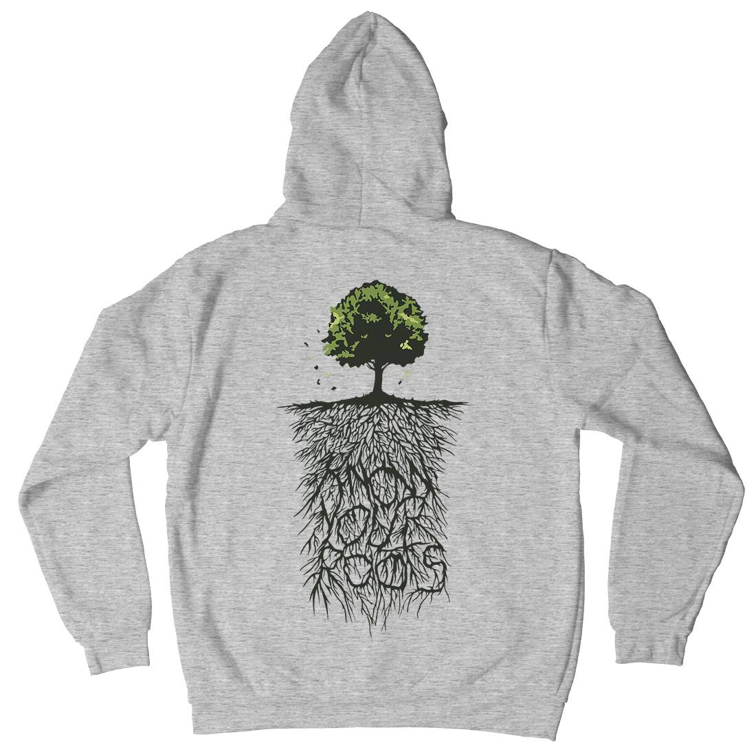 Know Your Roots Mens Hoodie With Pocket Nature B057
