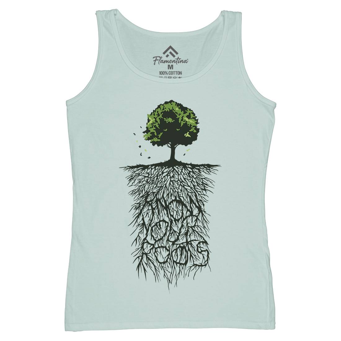 Know Your Roots Womens Organic Tank Top Vest Nature B057