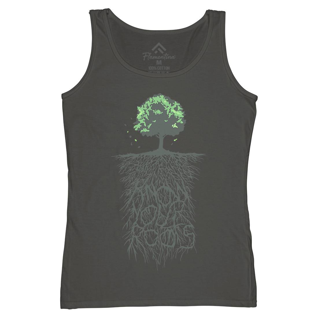Know Your Roots Womens Organic Tank Top Vest Nature B057