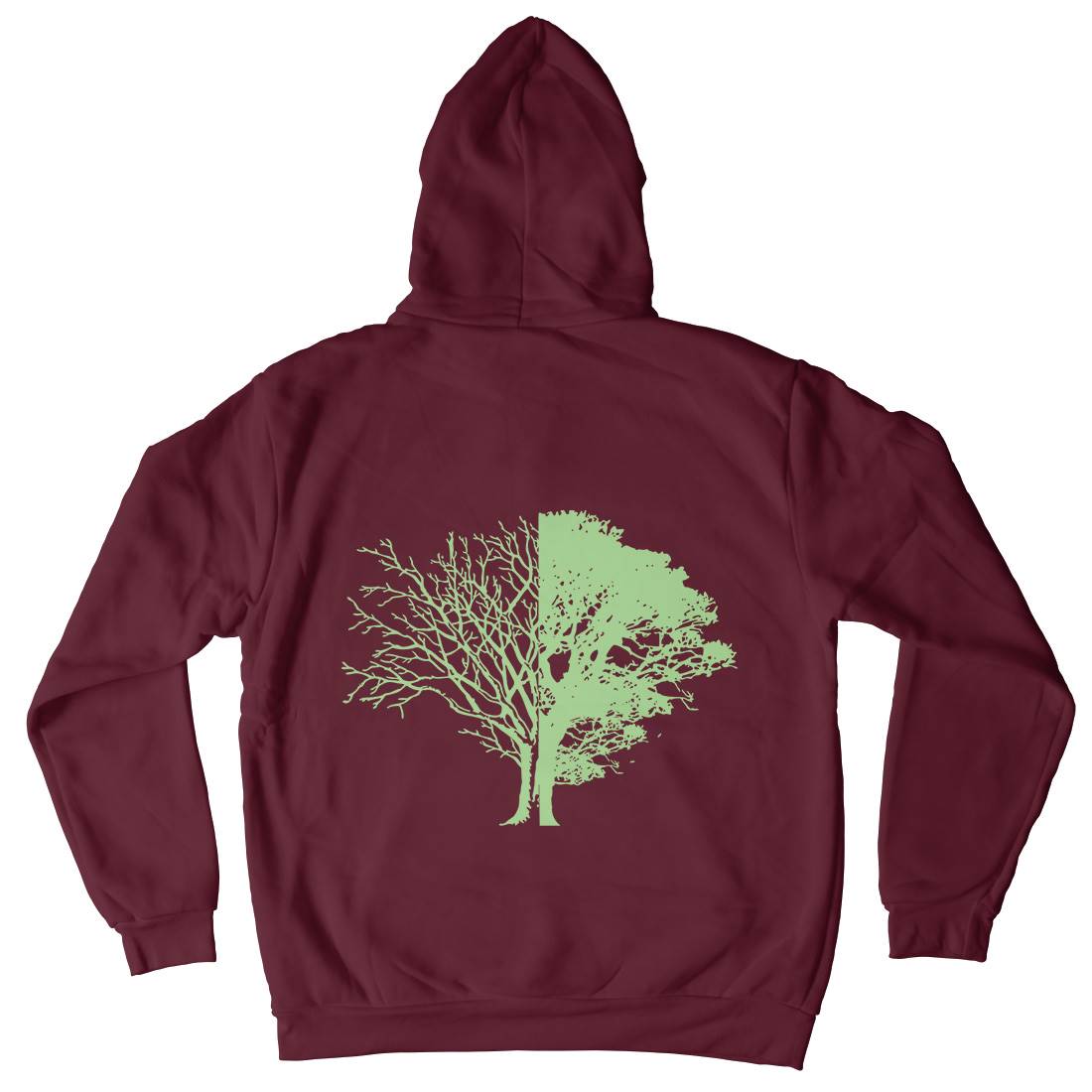Life And Death Mens Hoodie With Pocket Nature B059