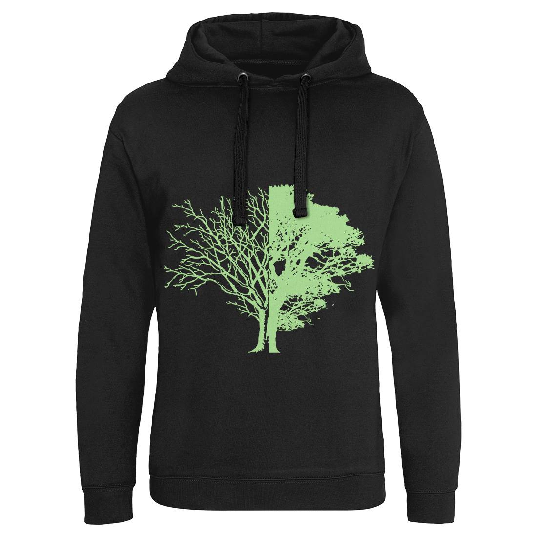 Life And Death Mens Hoodie Without Pocket Nature B059