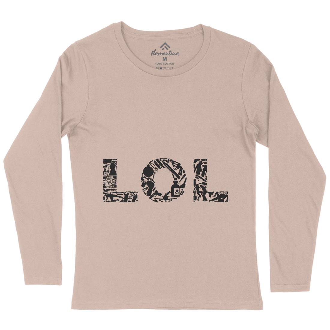 Lol Womens Long Sleeve T-Shirt Retro B060