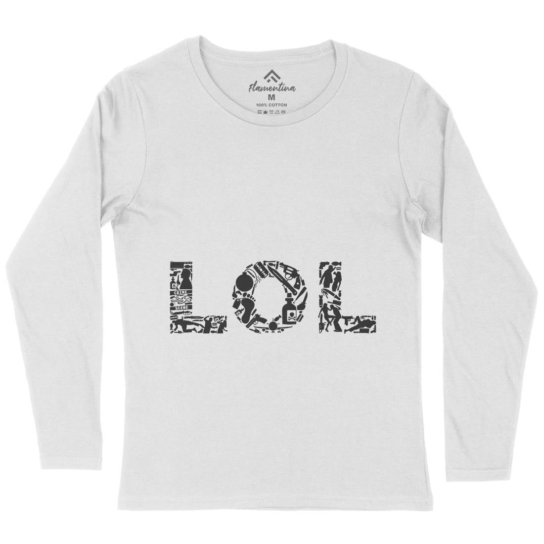 Lol Womens Long Sleeve T-Shirt Retro B060