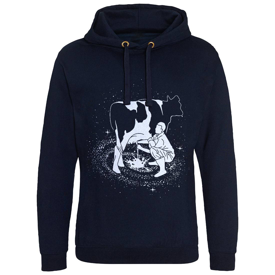 Milky Way Mens Hoodie Without Pocket Space B061