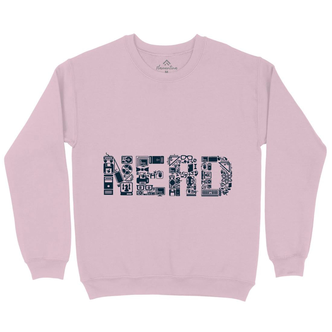 Nerd Kids Crew Neck Sweatshirt Geek B063