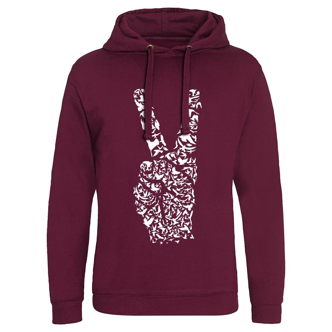 Sign Mens Hoodie Without Pocket Religion B064