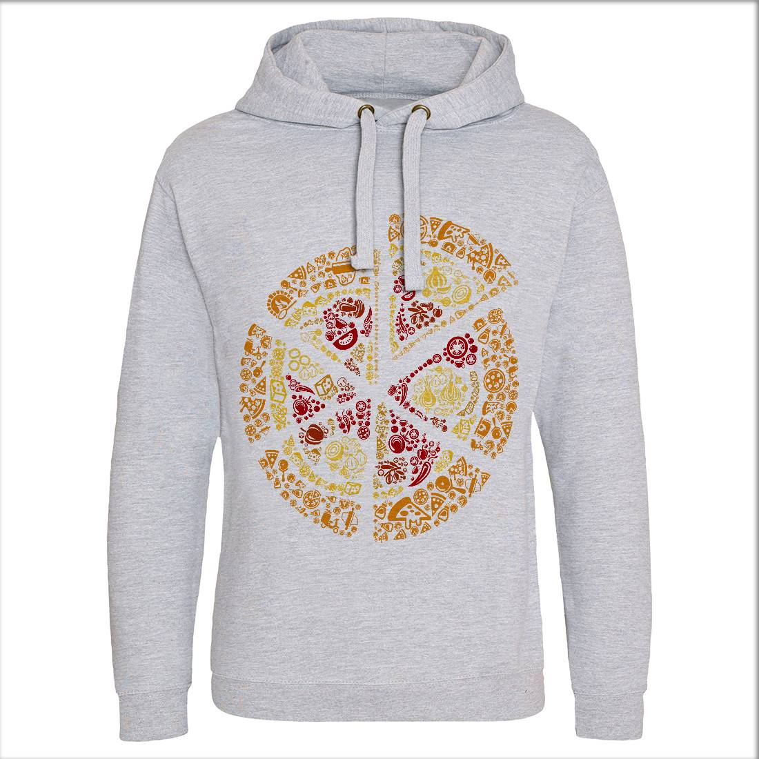 Pizza Mens Hoodie Without Pocket Food B065