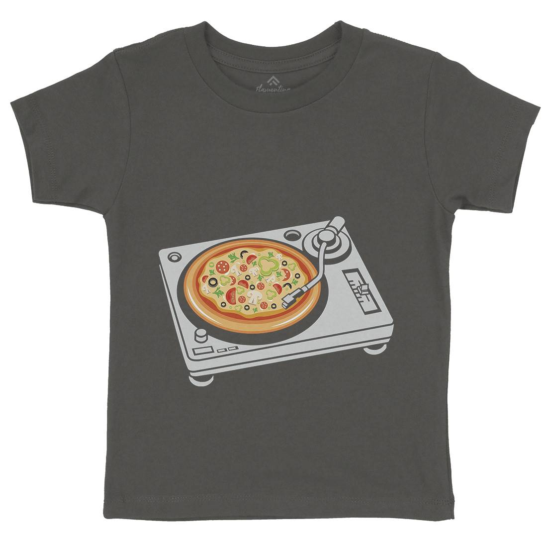 Pizza Scratch Kids Crew Neck T-Shirt Food B067