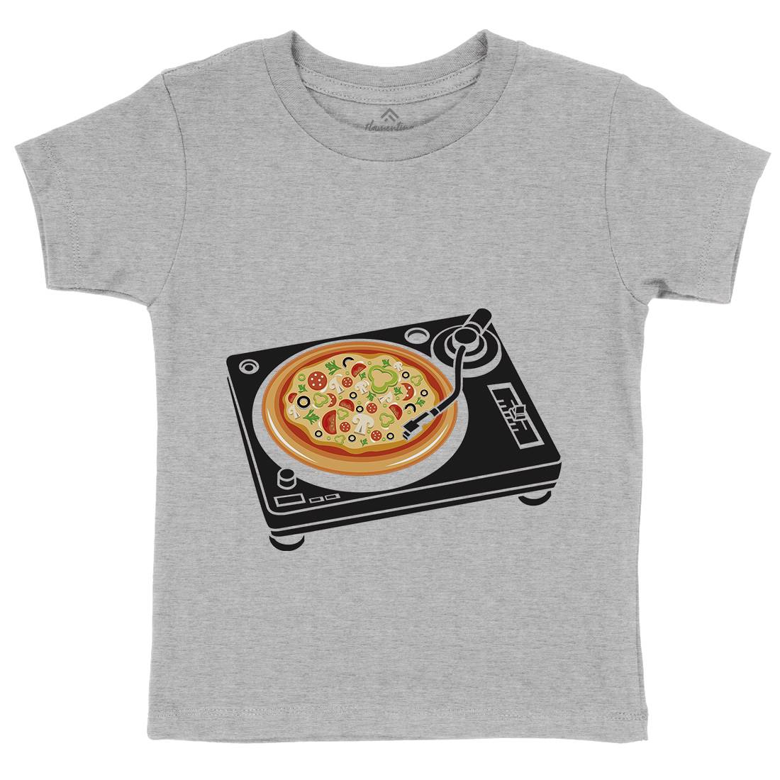 Pizza Scratch Kids Organic Crew Neck T-Shirt Food B067