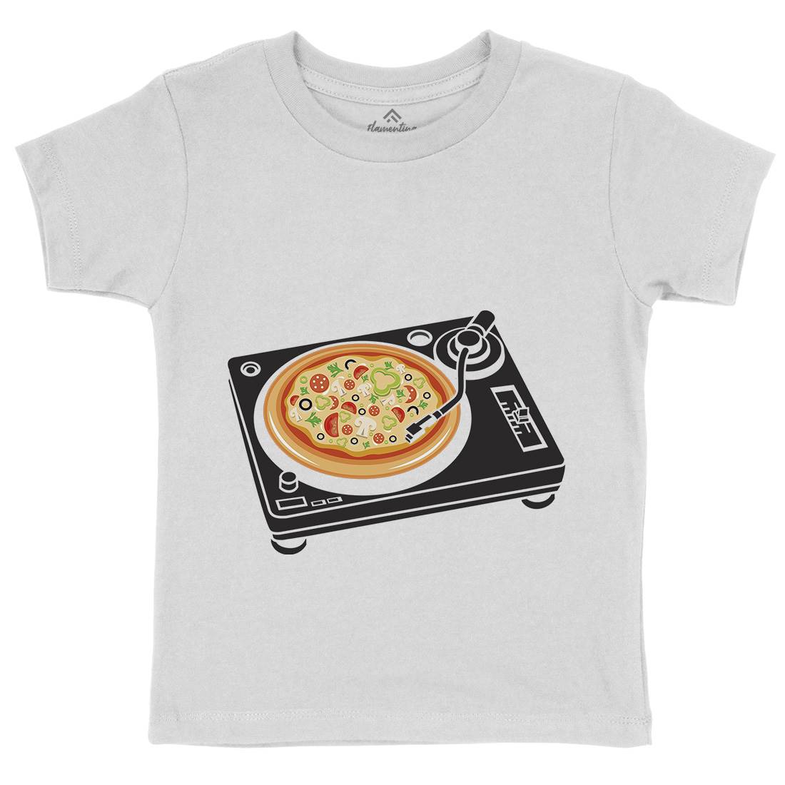 Pizza Scratch Kids Crew Neck T-Shirt Food B067