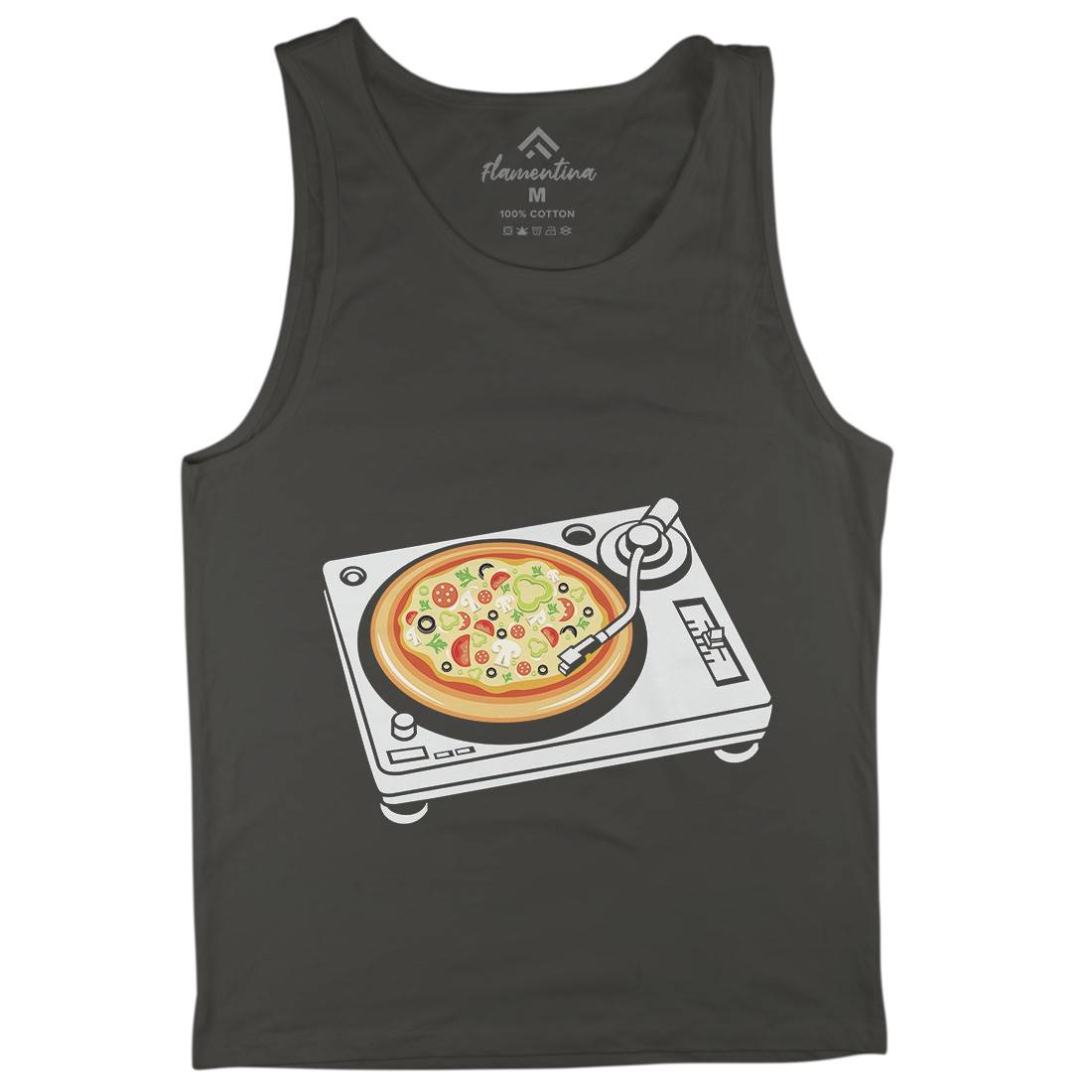 Pizza Scratch Mens Tank Top Vest Food B067