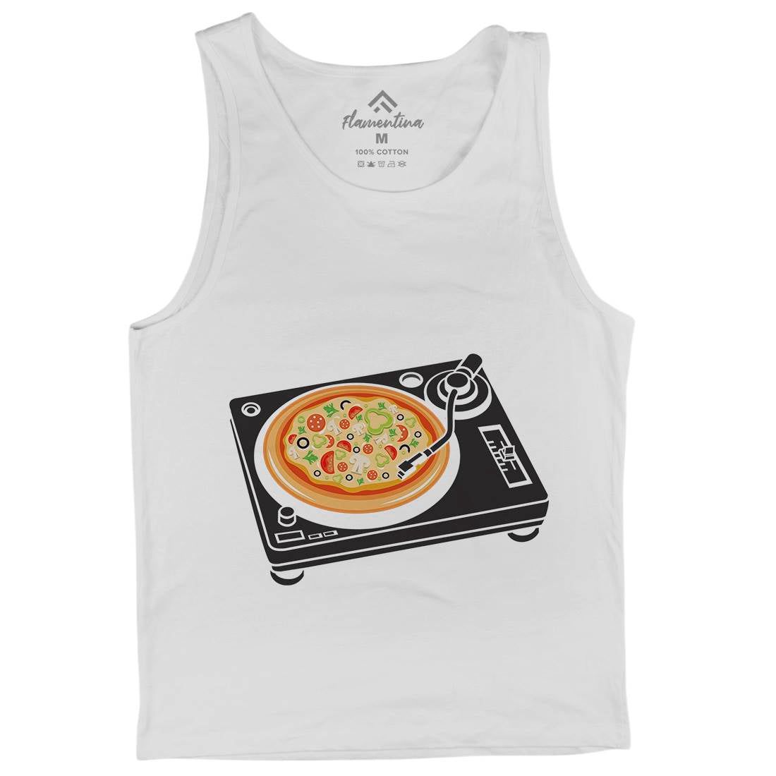 Pizza Scratch Mens Tank Top Vest Food B067