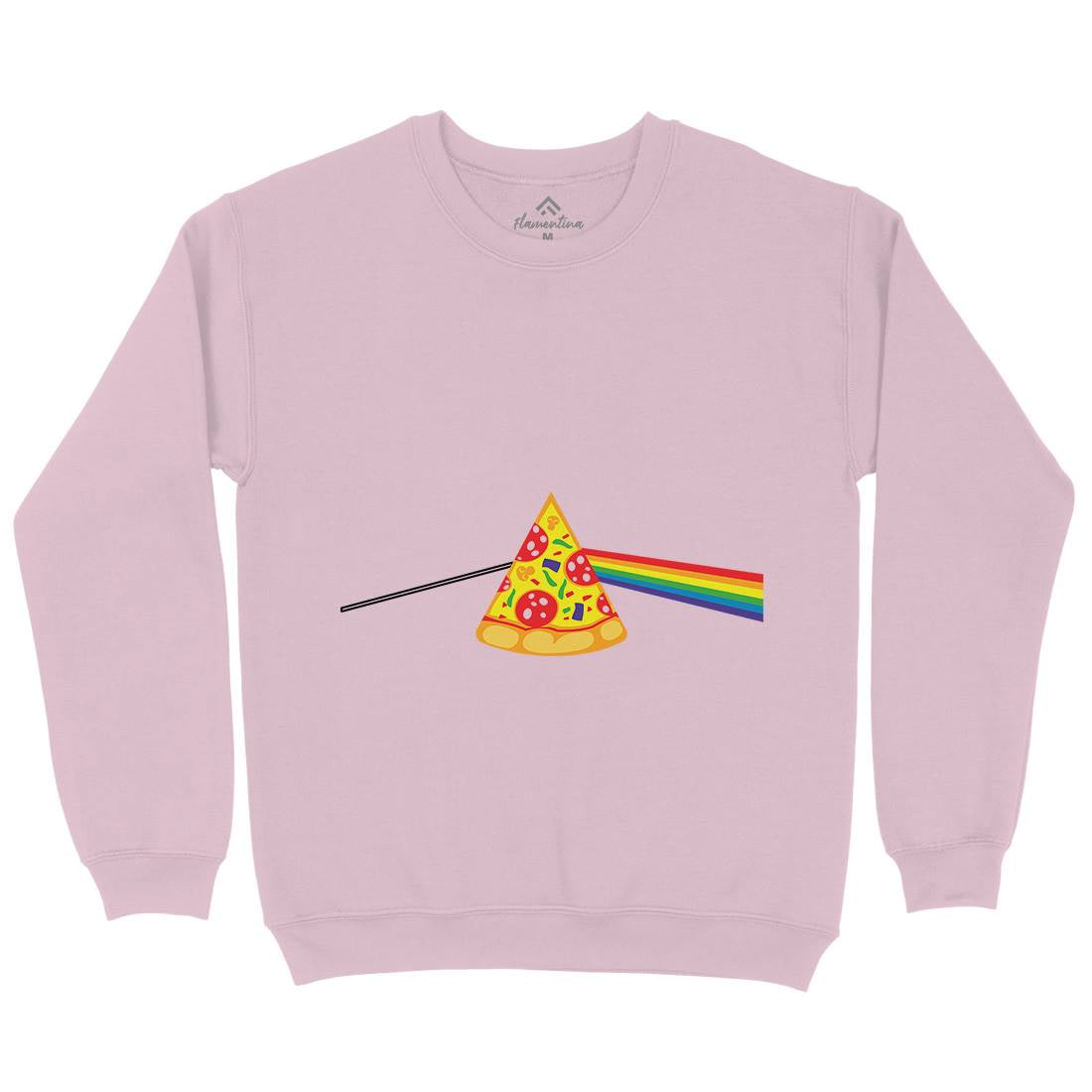 Pizza Prism Kids Crew Neck Sweatshirt Food B069