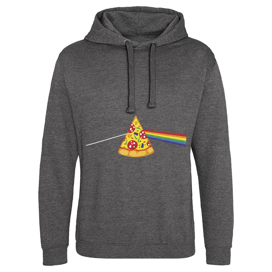 Pizza Prism Mens Hoodie Without Pocket Food B069