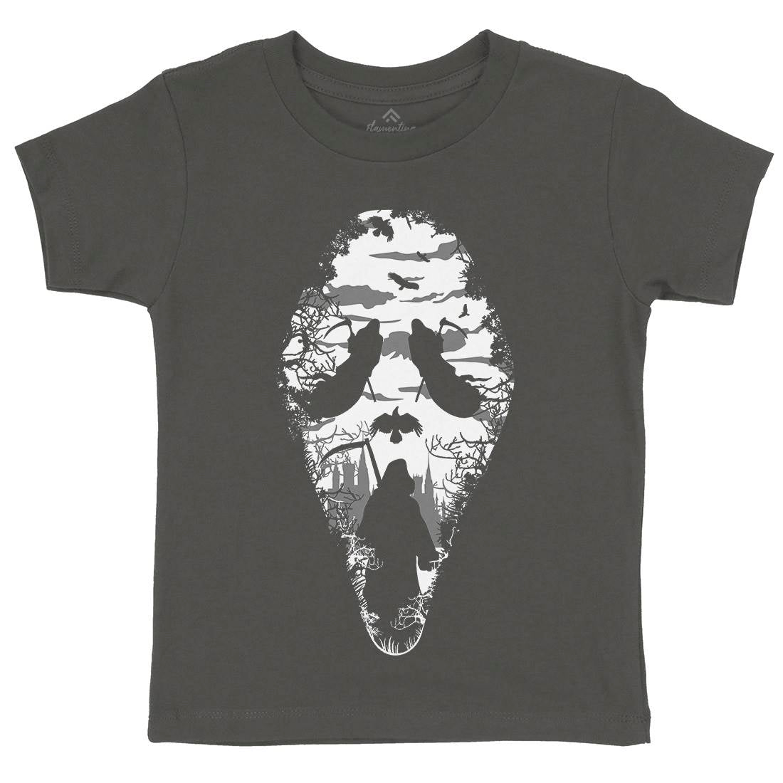 Reaper Kids Crew Neck T-Shirt Horror B070