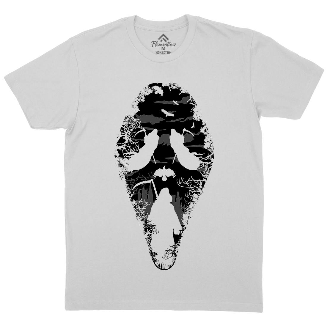 Reaper Mens Crew Neck T-Shirt Horror B070