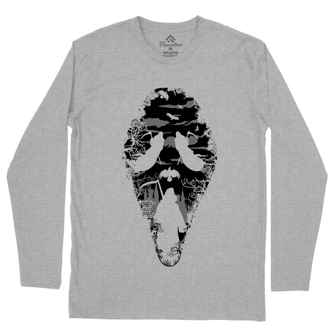 Reaper Mens Long Sleeve T-Shirt Horror B070