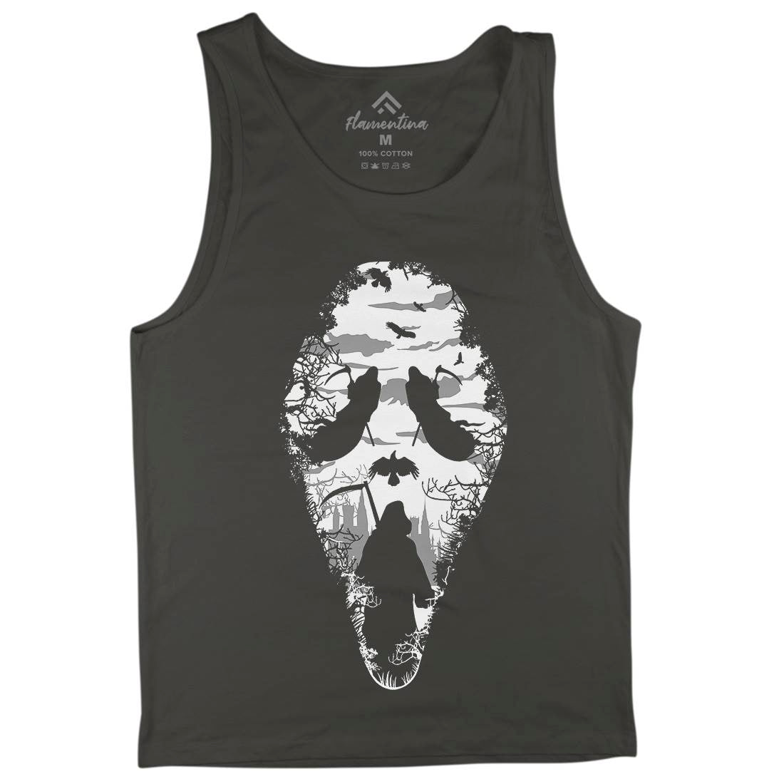 Reaper Mens Tank Top Vest Horror B070