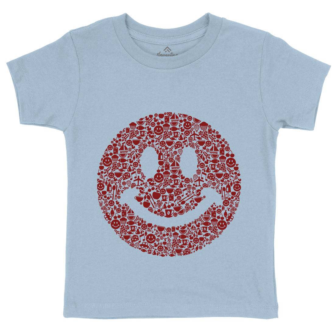 Smile Kids Crew Neck T-Shirt Retro B080