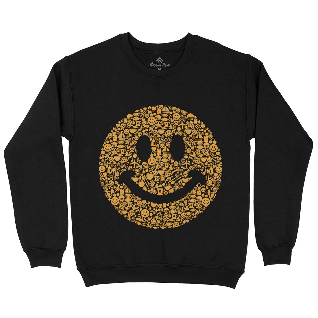 Smile Kids Crew Neck Sweatshirt Retro B080