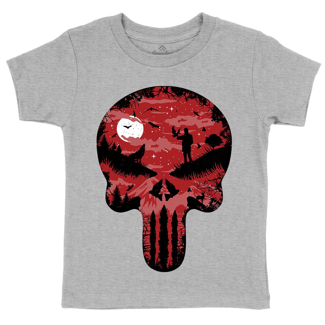 Stand And Bleed Kids Crew Neck T-Shirt Horror B085