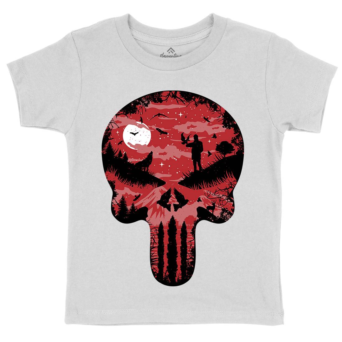 Stand And Bleed Kids Organic Crew Neck T-Shirt Horror B085