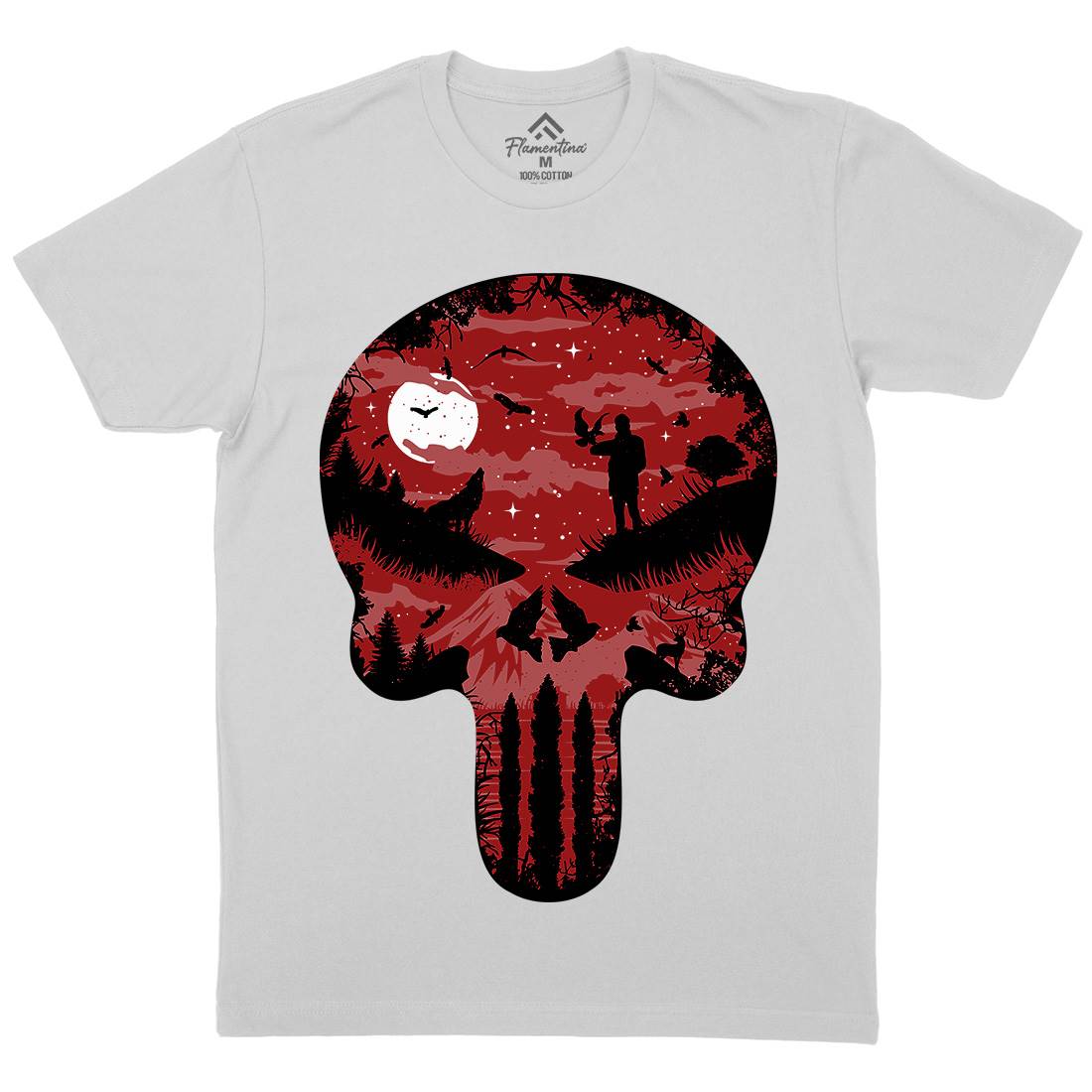 Stand And Bleed Mens Crew Neck T-Shirt Horror B085