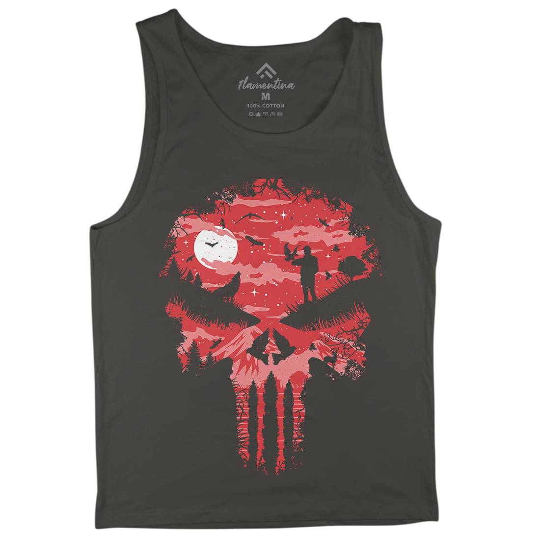 Stand And Bleed Mens Tank Top Vest Horror B085