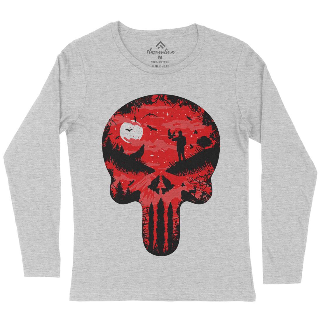Stand And Bleed Womens Long Sleeve T-Shirt Horror B085