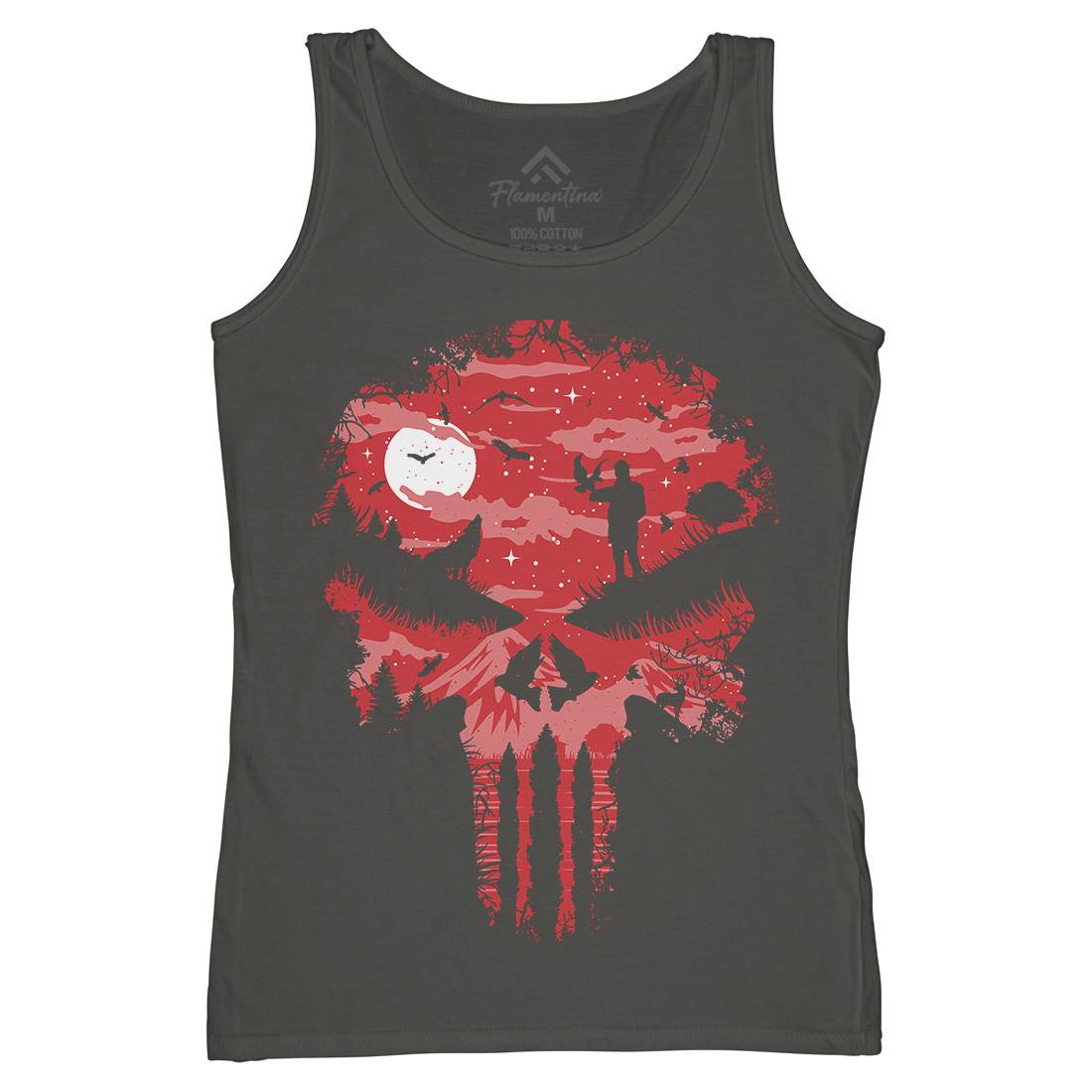 Stand And Bleed Womens Organic Tank Top Vest Horror B085