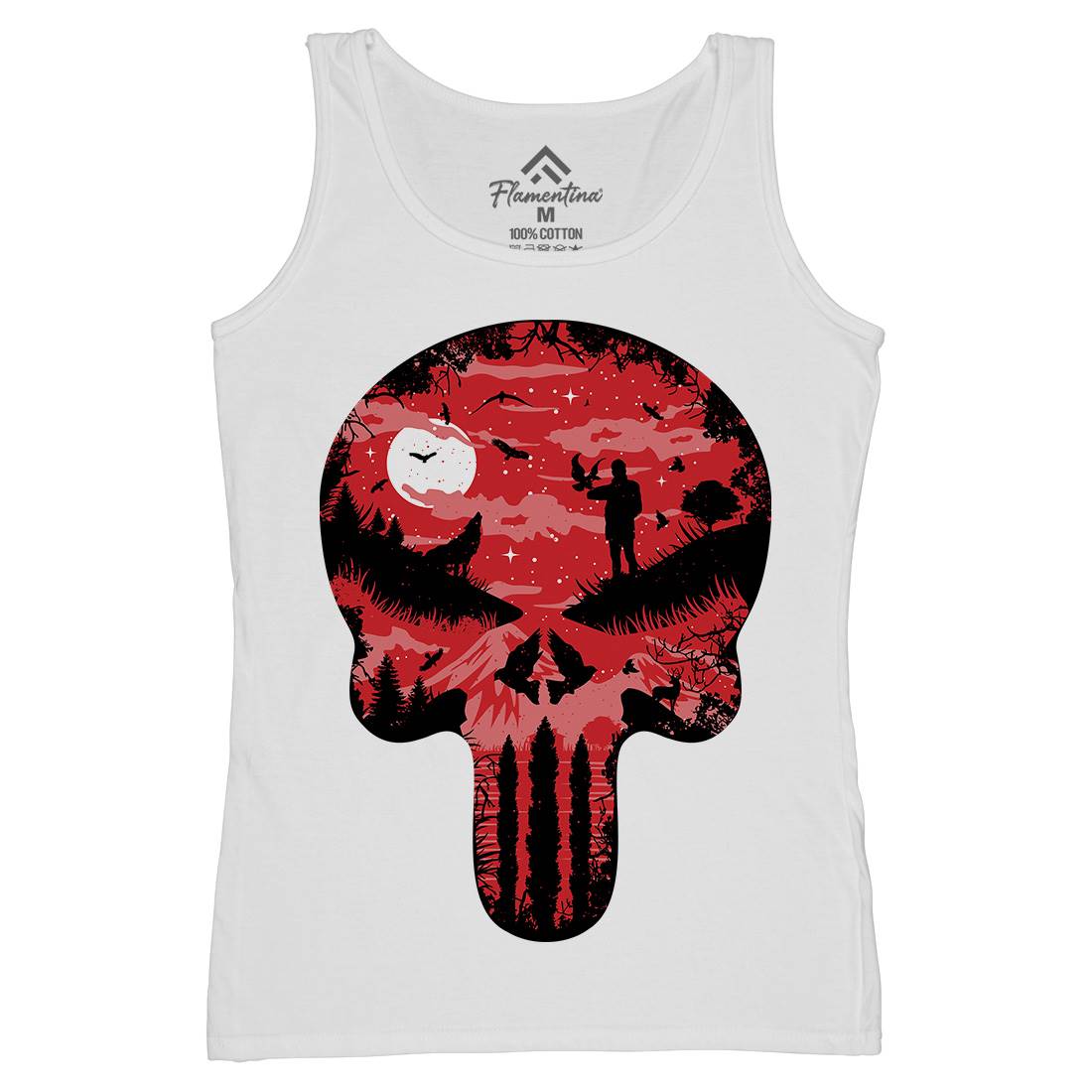 Stand And Bleed Womens Organic Tank Top Vest Horror B085