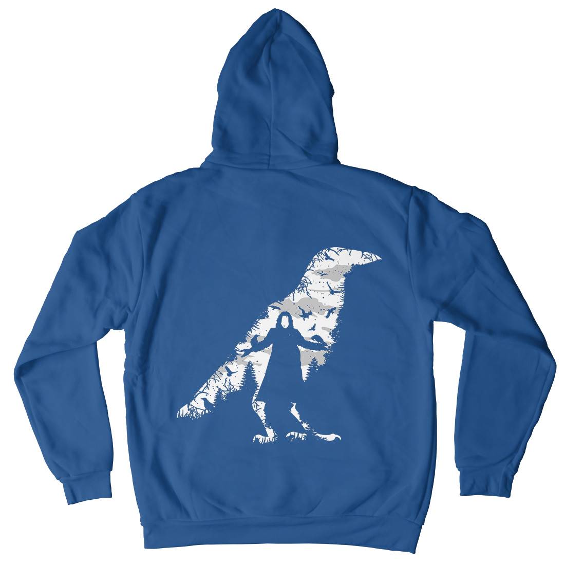 The Crow Mens Hoodie With Pocket Horror B087