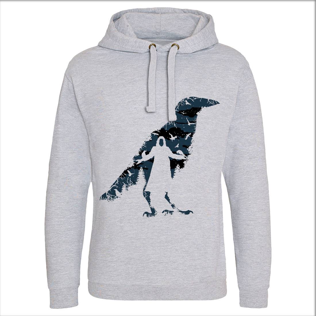 The Crow Mens Hoodie Without Pocket Horror B087