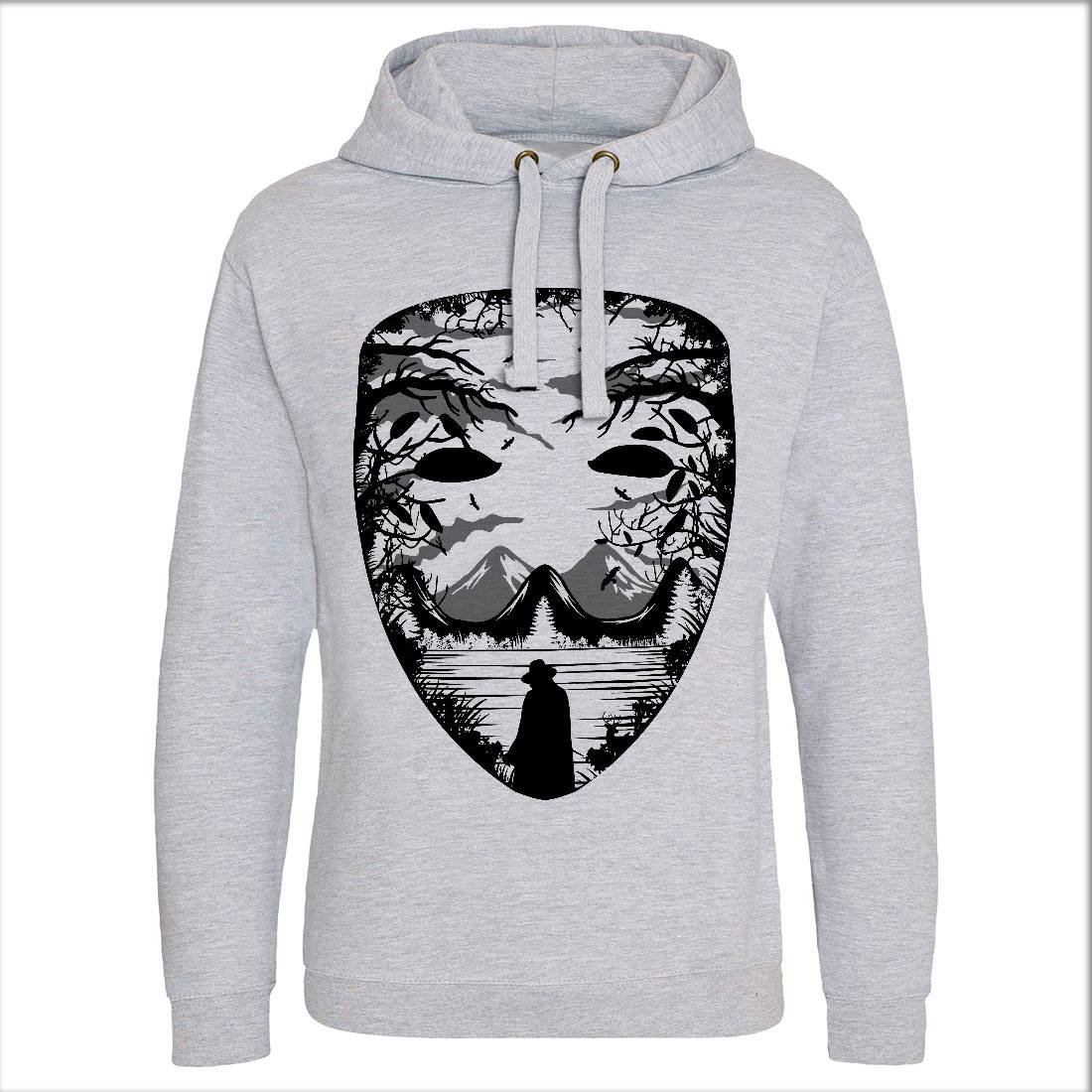 The Mask Mens Hoodie Without Pocket Horror B088