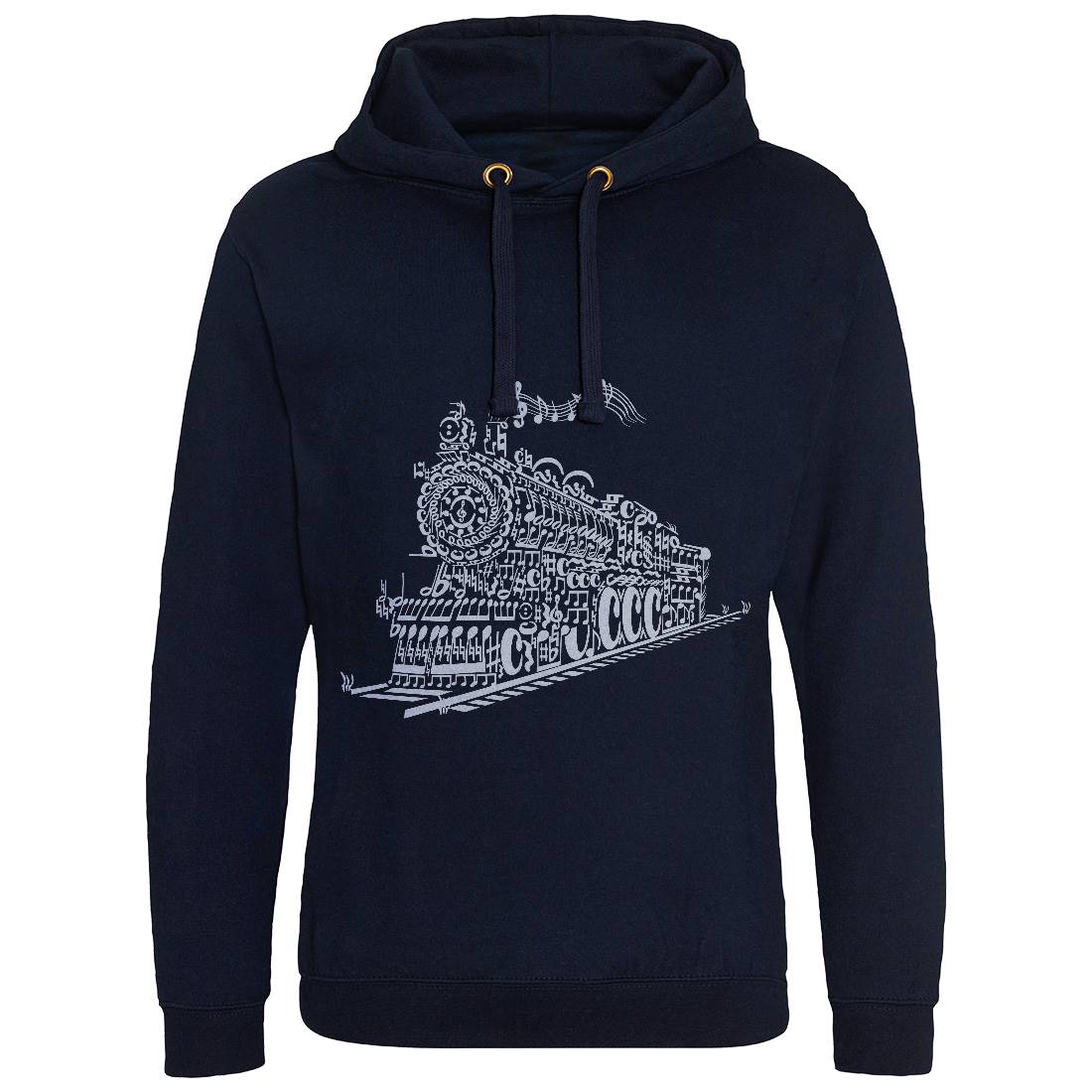 Train Song Mens Hoodie Without Pocket Vehicles B090