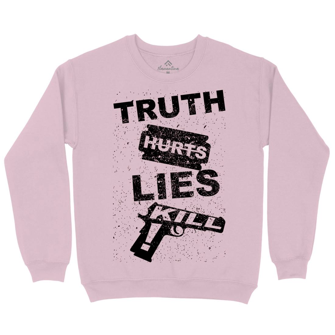 Truth Hurts Kids Crew Neck Sweatshirt Peace B091